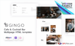 Gingo - Cocktail Bar Website Template