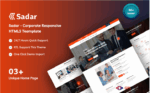 Sadar - Corporate Business Responsive Website Template