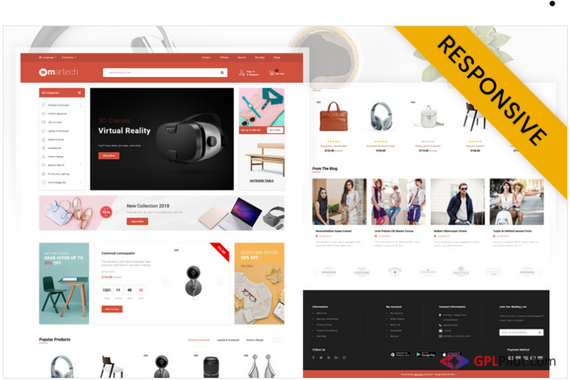 Martech - Mega Store OpenCart Template