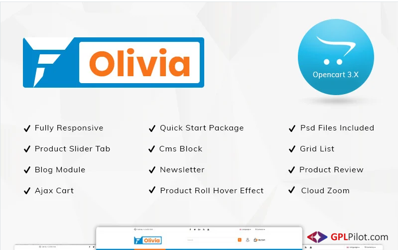 Olivia Mega Store OpenCart Template 1 Olivia Mega Store OpenCart Template