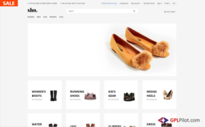 Sho. - Shoe Store E-Commerce Clean OpenCart Template