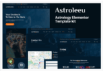 Astroleeu - Astrology & Numerology Elementor Template Kit