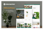 Branchous – Plant & Garden Store Elementor Template Kit