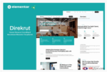 Direkrut - Human Resource Consulting and Recruitment Elementor Template Kit