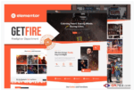 Getfire - Firefighter Department Elementor Template Kit