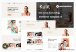 Kulit - Skin Care & Dermatology Elementor Template kit