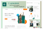 Law & Order - Law Firm & Lawyers Elementor Template Kit