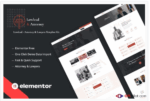 Lowlead - Attorney & Lawyers Elementor Template Kit