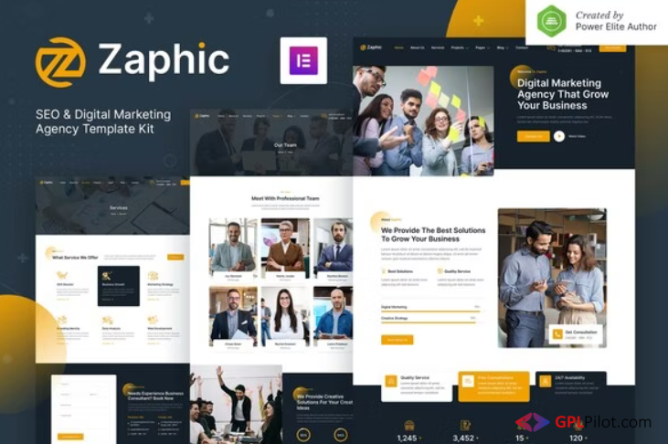 Zaphic - SEO & Digital Marketing Agency Elementor Template Kit 1.0 1 Zaphic - SEO & Digital Marketing Agency Elementor Template Kit 1.0
