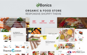 Bonics - Organic & Food Store Shopify Theme