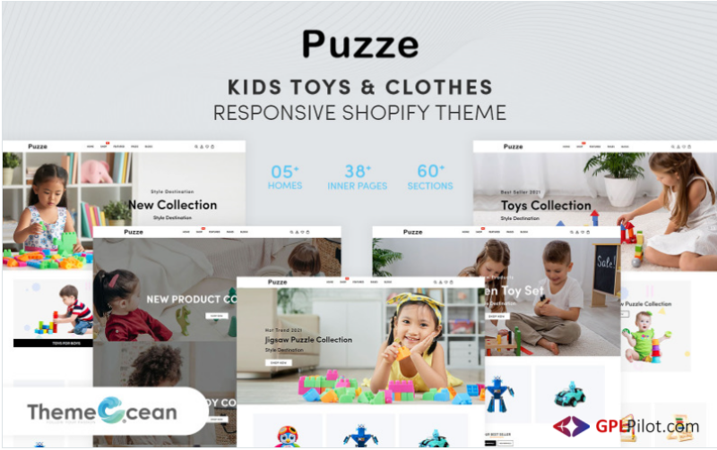 Puzze - Kids Toys & Clothes Responsive Shopify Theme