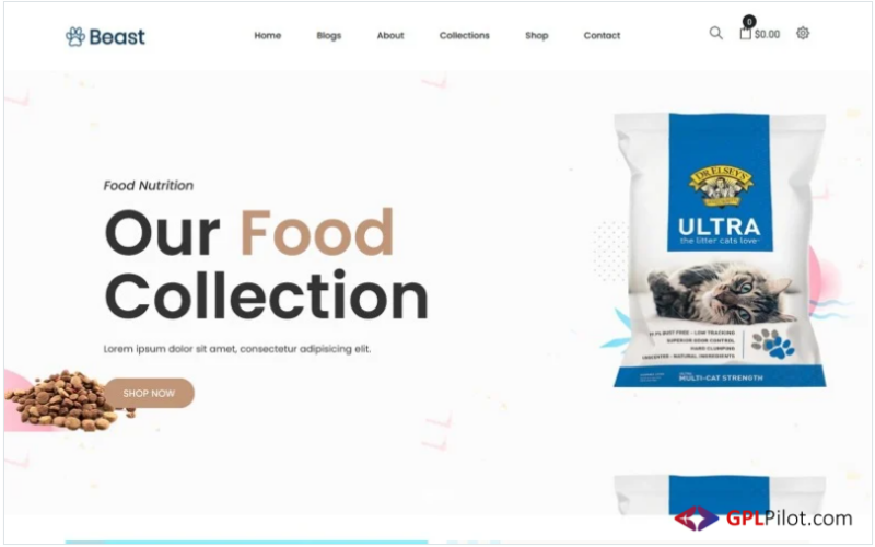 Beast - Pet Food Shopify Theme