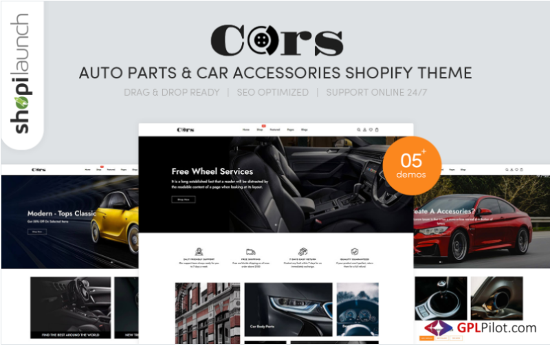 Simlop - Cars And Accessories Responsive Shopify Theme