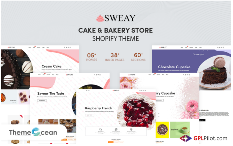 Sweay - Cake & Bakery Responsive Shopify Theme