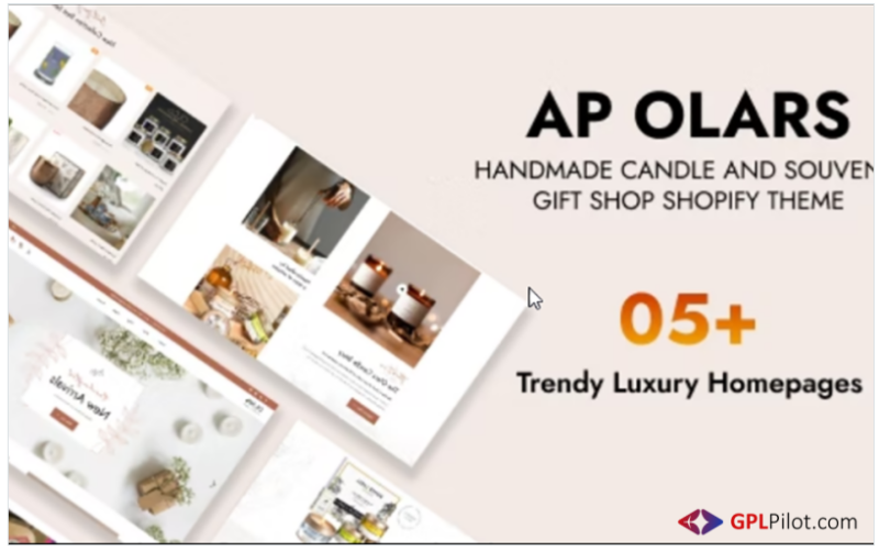 TM Olars - Handmade Candle And Souvenir Gift Shop Shopify Theme