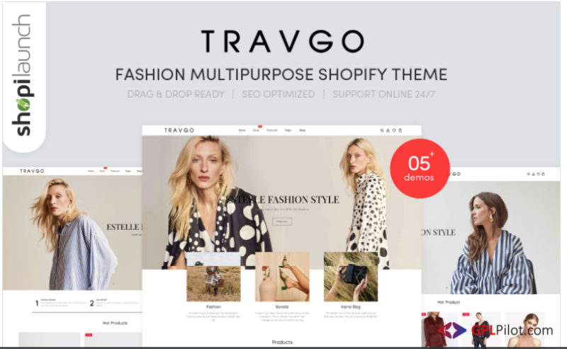 Travgo - Fashion Multipurpose Shopify Theme