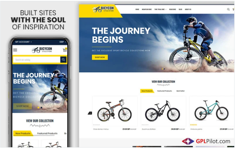 Bicycon - The Cycle & Bicycle Responsive Shopify Theme