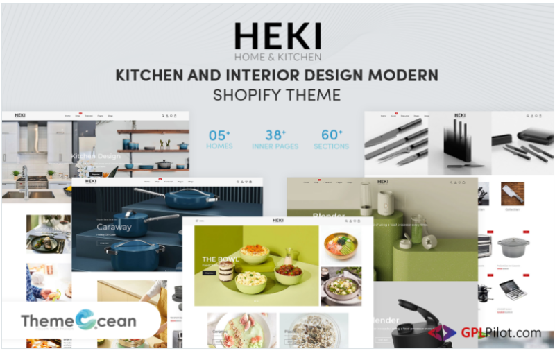 Heki - Kitchen & Interior Design Modern Shopify Theme