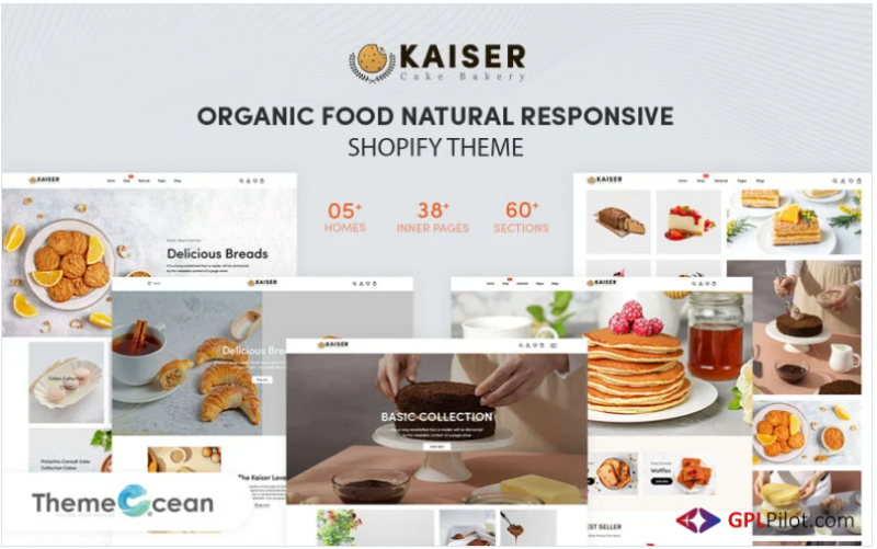 Kaiser - Cake & Bakery Responsive Shopify Theme