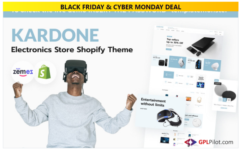 Kardone Electronics Store Shopify Theme