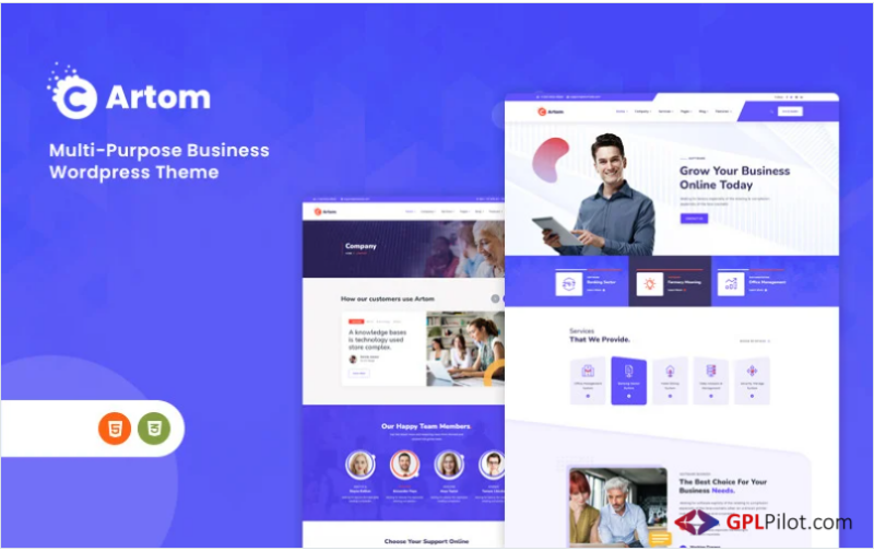 Artom - Business WordPress Theme