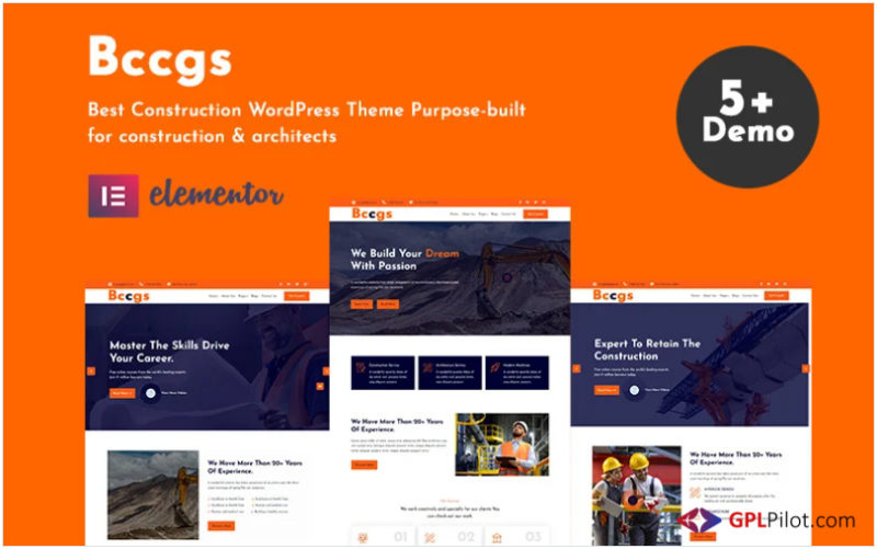 Bccgs- Construction WordPress Theme