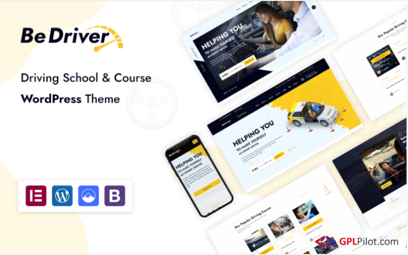 Be Driver - Driving School WordPress Theme