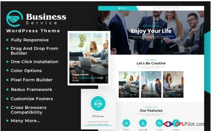 Business Services WordPress Theme