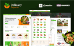 Delicacy - Organic & Food Store Elementor WordPress Theme