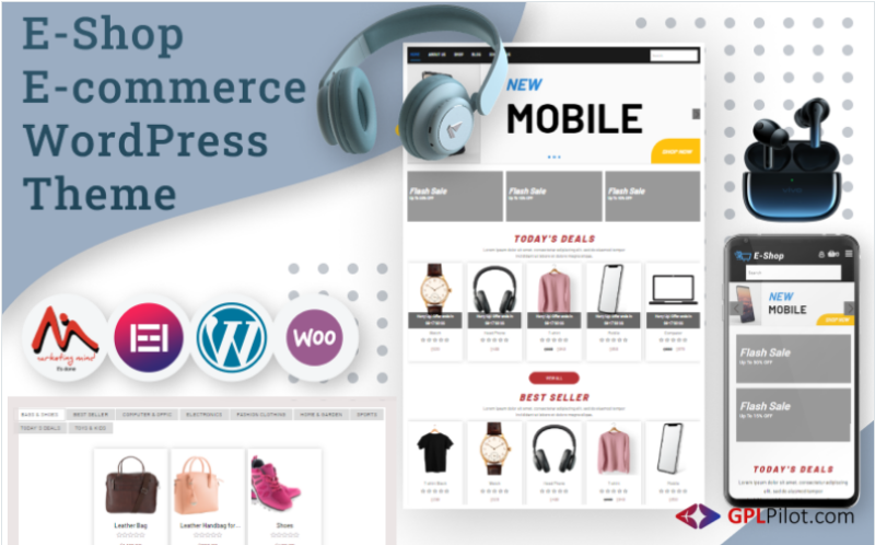 E-Shop E-commerce WordPress Theme