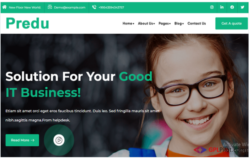 Edutep - Kingdergarden School and University WordPress theme