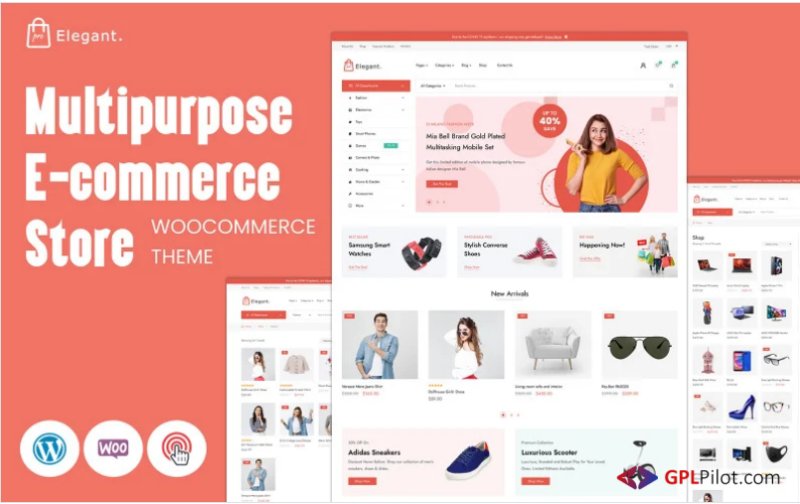 Elegant Shop Pro- Minimal, Fast and Multipurpose WooCommerce WordPress Theme