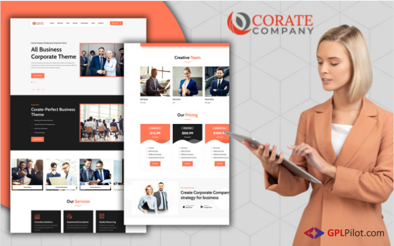 Jumboo-Corate Responsive Corporate WordPress Theme