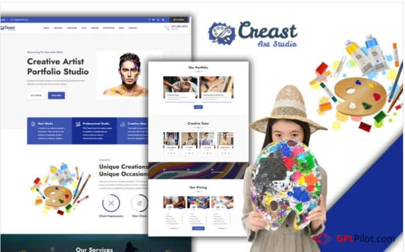 Jumboo-Creast Creative Portfolio For Professionals WordPress Theme