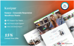 Kasipur - Corporate Responsive WordPress Theme
