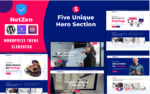 Netzen - Consulting, IT, Business WordPress Elementor Theme