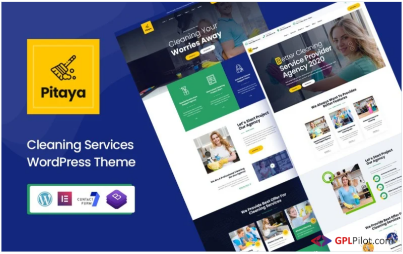 Pitaya - Cleaning Services WordPress Theme