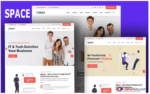 Space- Technology & IT Solutions Wordpress Theme