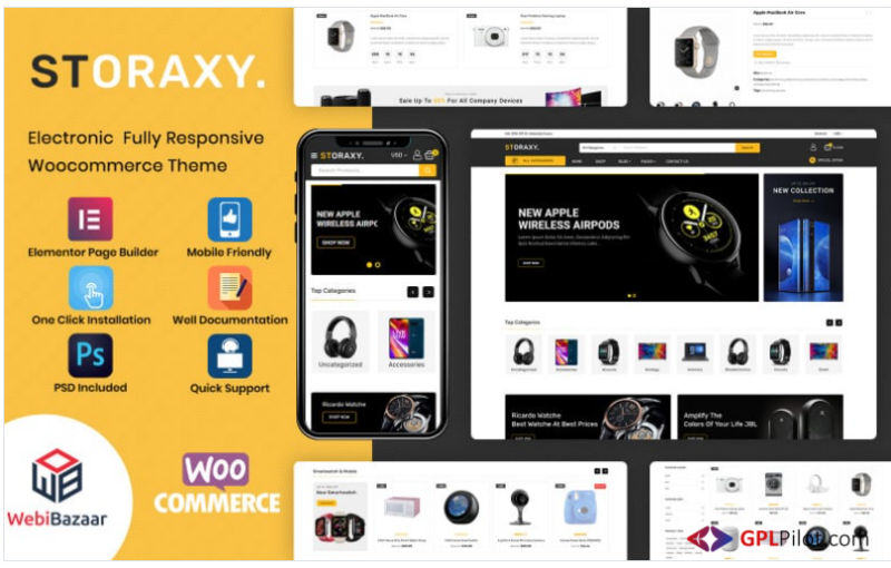 Storaxy - Mega Electronic Super Store WooCommerce Theme