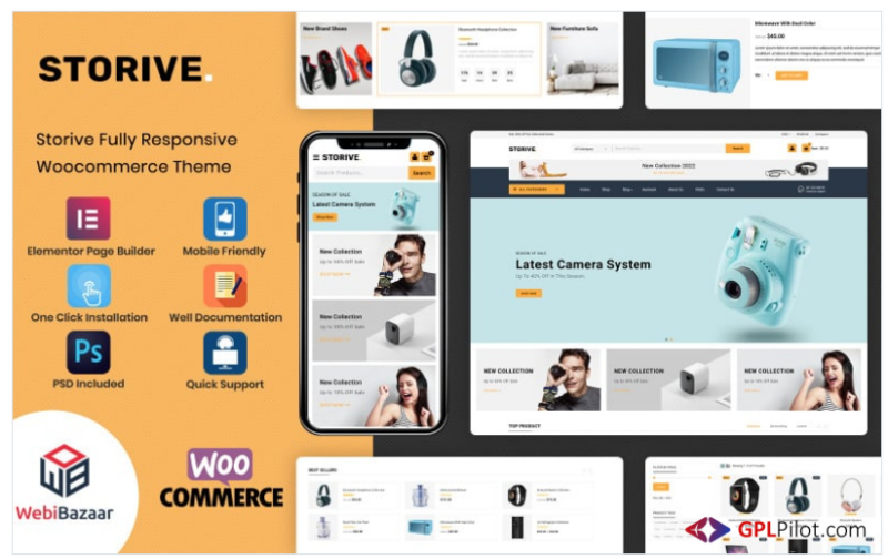 Storive - Online eCommerce Super Market Store WooCommerce Theme