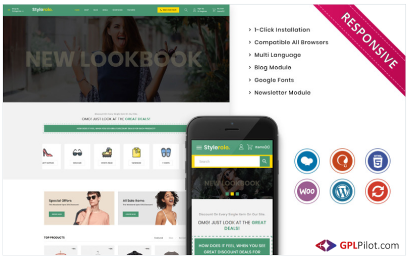 Stylerole - The Fashion Woocommerce Responsive Store