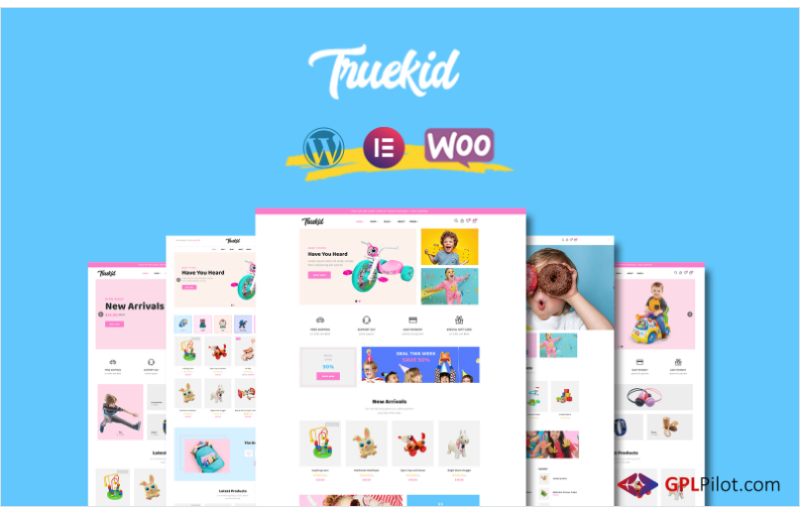 Truekid - Kids Store WooCommerce WordPress Theme