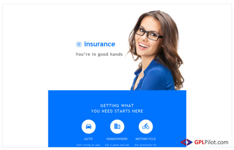 Insurance Responsive Newsletter Template