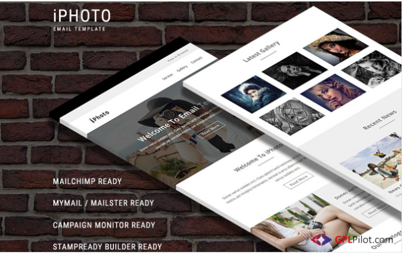 iPhoto - Responsive Email Template Newsletter Template