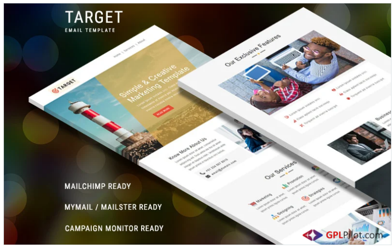 Target - Responsive Email Newsletter Template