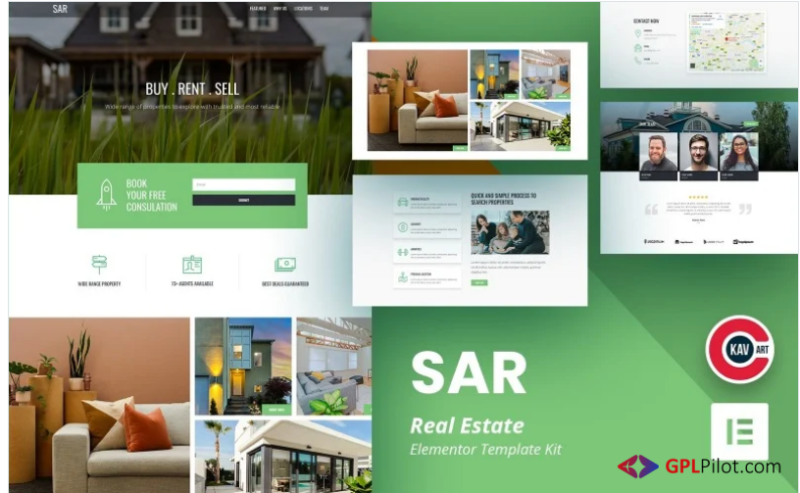 SAR - Real Estate Elementor KitSAR - Real Estate Elementor Kit(m)