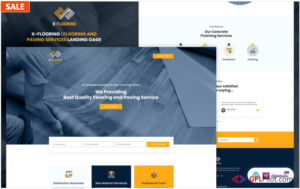 X-Flooring - Services Ready to use Elementor Template(m)