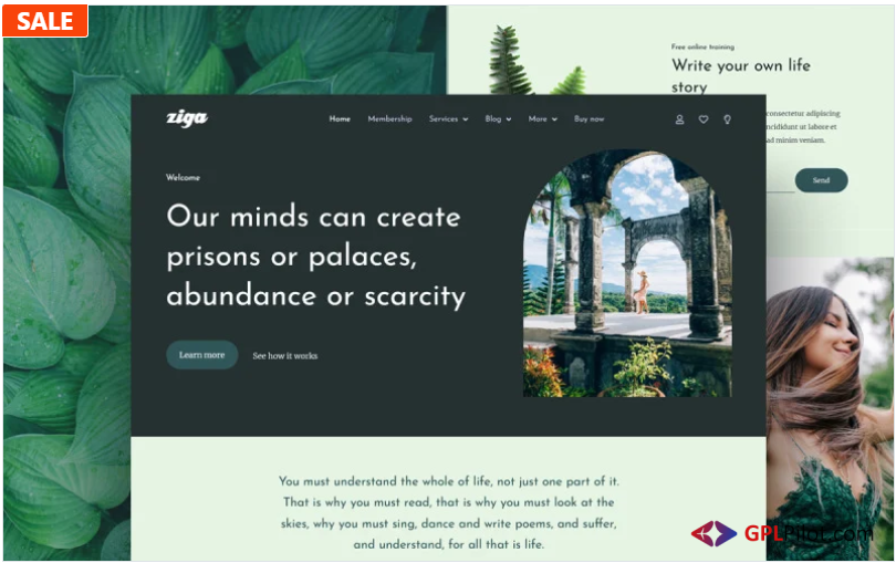 Ziga – Healer & Life Coach Elementor Template Kit(m) 1 Ziga – Healer & Life Coach Elementor Template Kit(m)