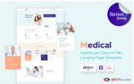 Lintense Medical - Healthcare Clean HTML Landing Page Template