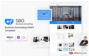 SBG - Business Consulting HTML Landing Page Template